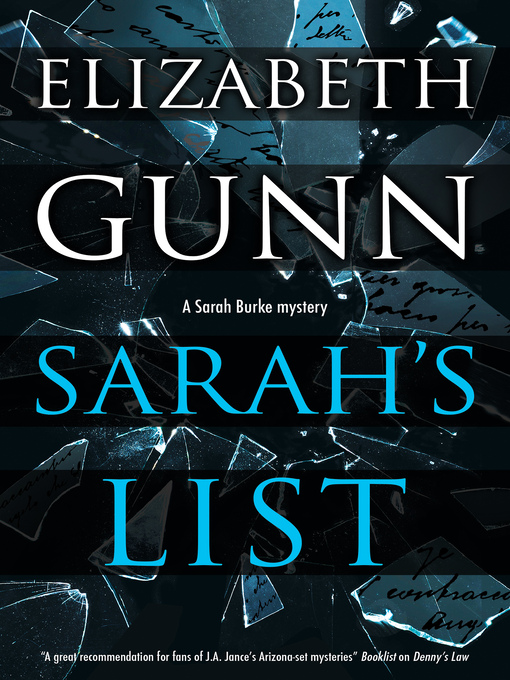 Title details for Sarah's List by Elizabeth Gunn - Available